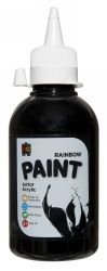 PAINT EC 250ML RAINBOW JUNIOR ACRYLIC BLACK