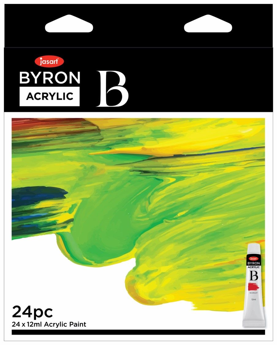 PAINT JASART BYRON ACRYLIC 12ML SET 24
