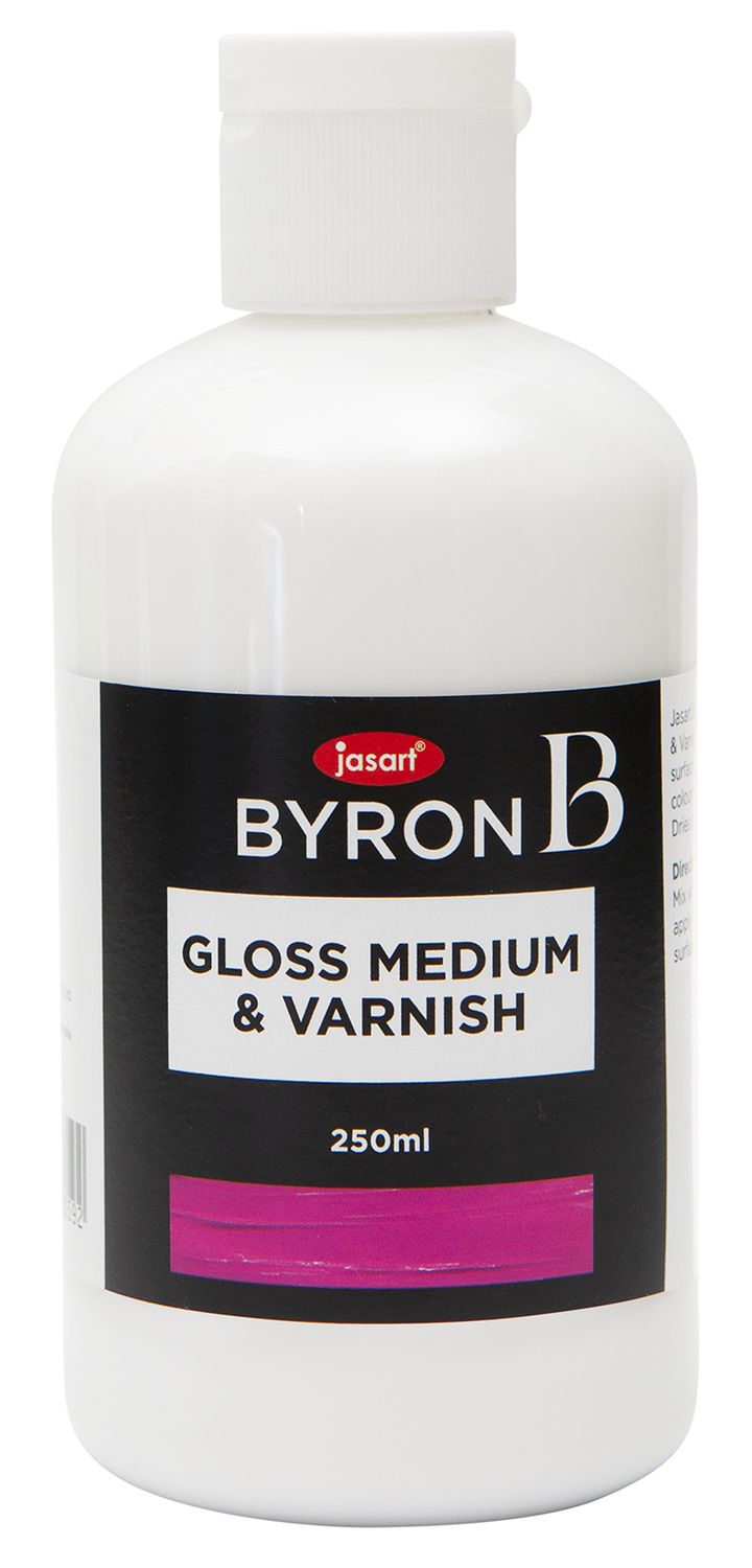 GLOSS MEDIUM & VARNISH JASART BYRON 250ML
