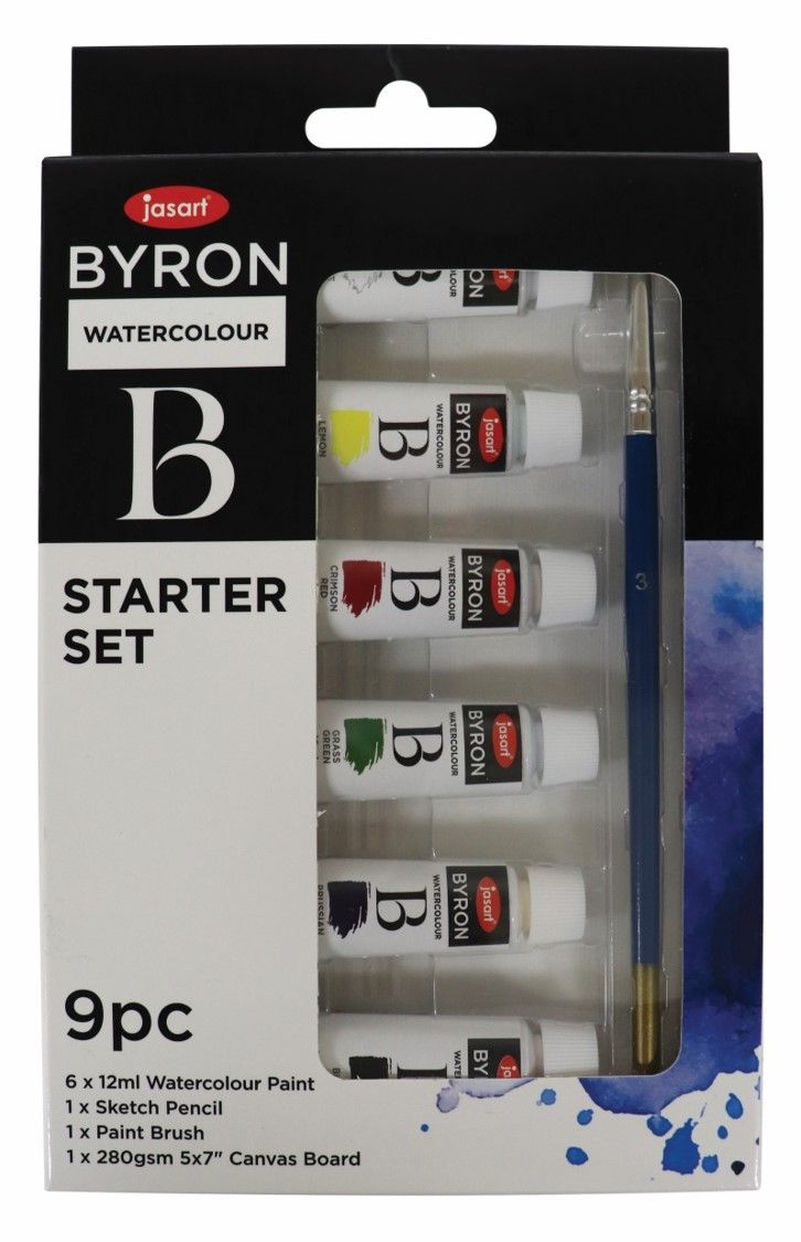 WATER COLOUR JASART BYRON STARTER SET 9