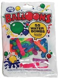 BALLOONS ALPEN WATERBOMB 55'S