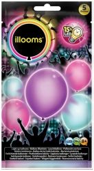 BALLOONS ILLOOM GIRLIE PK5