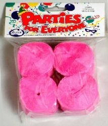 STREAMERS CREPE ALPEN P4 BRIGHT PINK
