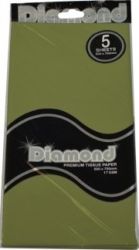 TISSUE PAPER DIAMOND 500X750MM 17GSM OLIVE 5 SHTS