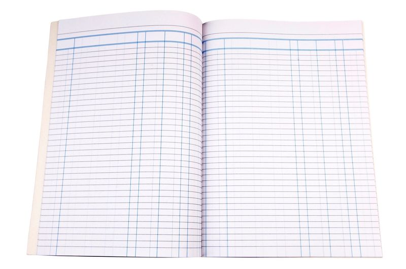 ACCOUNT BOOK COLLINS A24 TREBLE CASH