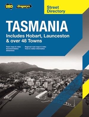STREET DIRECTORY UBD/GRE TASMANIA 23RD ED