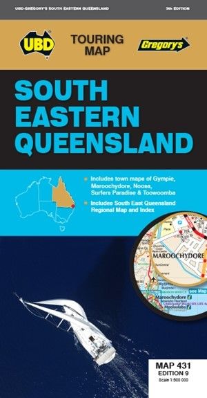 MAP UBD/GRE SOUTH EAST QUEENSLAND 431 9TH EDITION