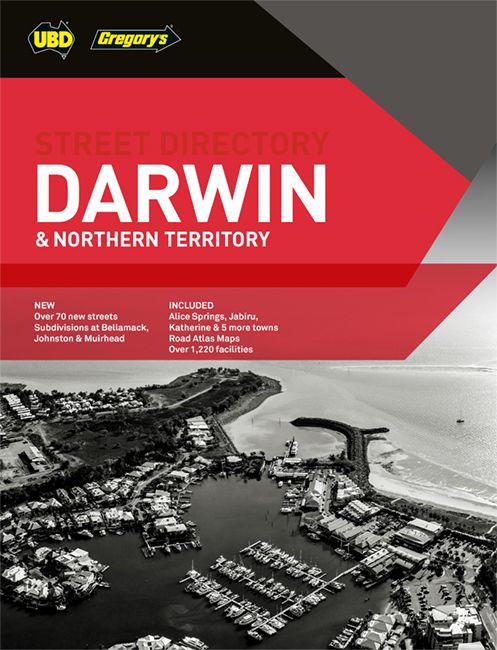 STREET DIRECTORY UBD/GRE DARWIN & NORTHERN TERRITORY 9TH EDITION
