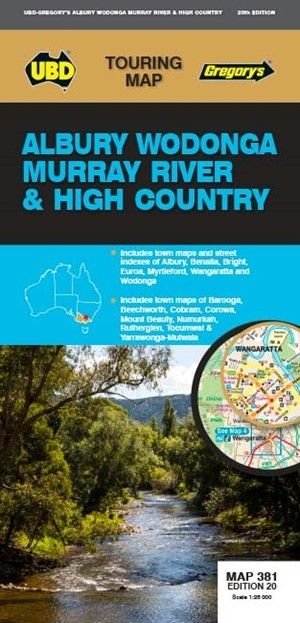 MAP UBD/GRE ALBURY/WODONGA 381 20TH ED