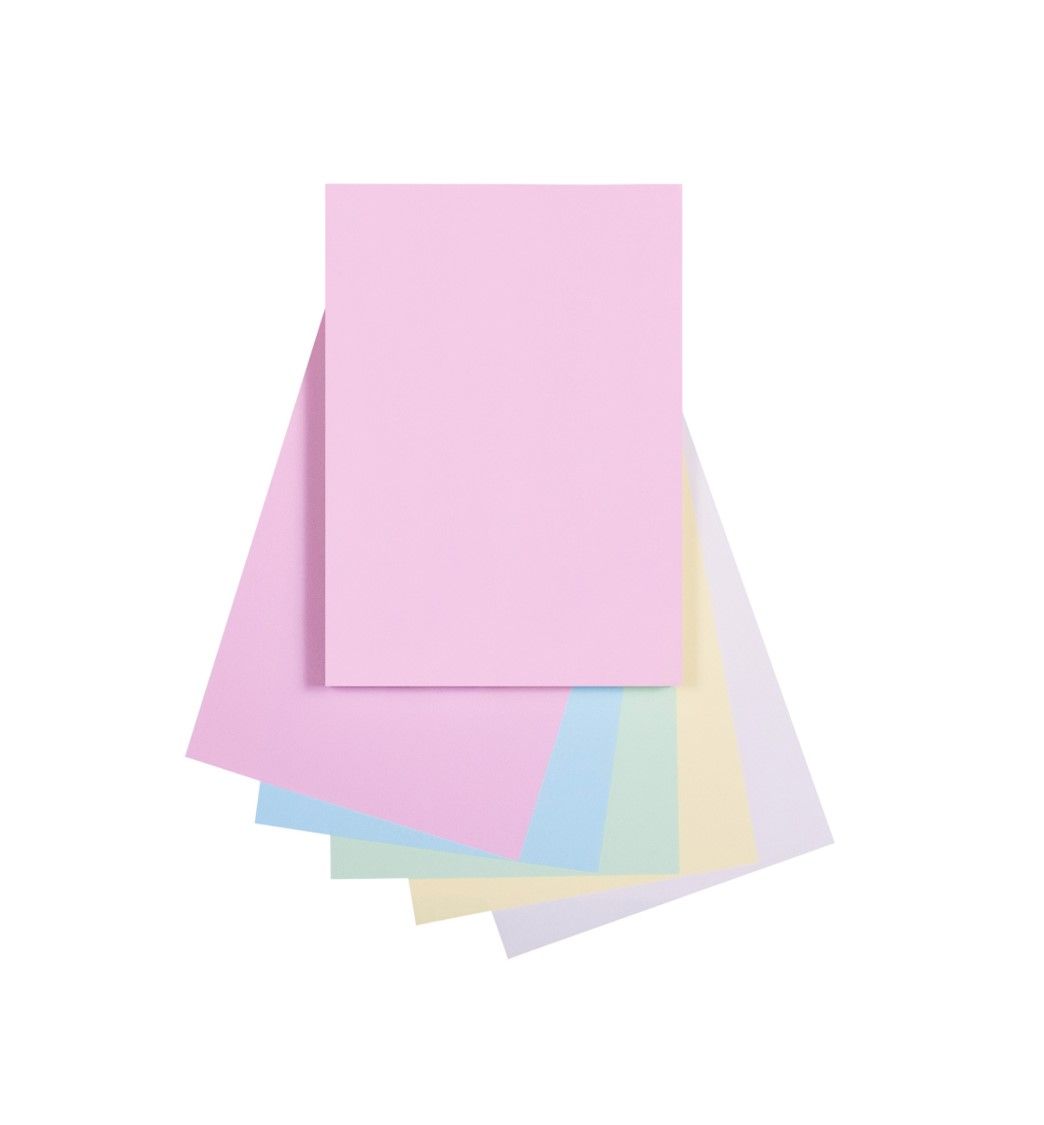 COPY PAPER QUILL A4 80GSM PASTEL ASST PK500