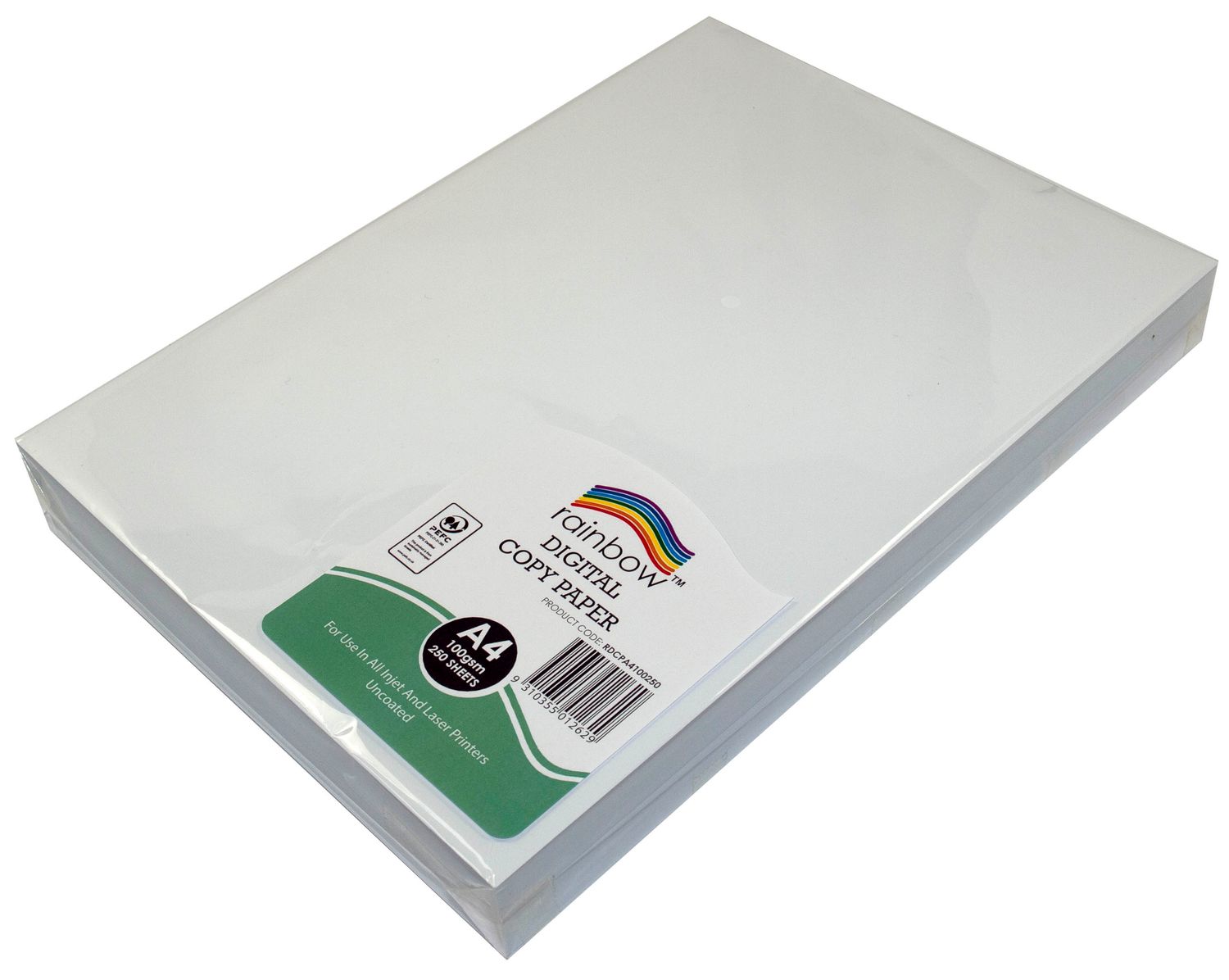 DIGITAL COPY PAPER RAINBOW A4 PEFC 100GSM WHITE PK250