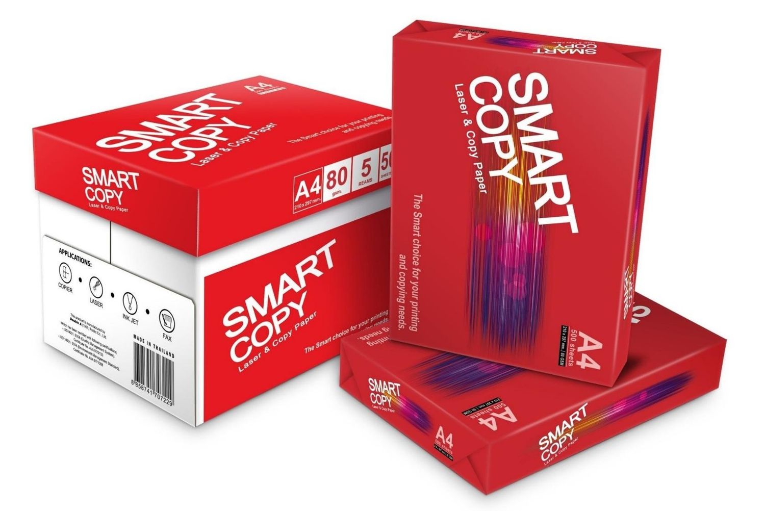 COPY PAPER SMART COPY A4 80GSM WHITE PK500