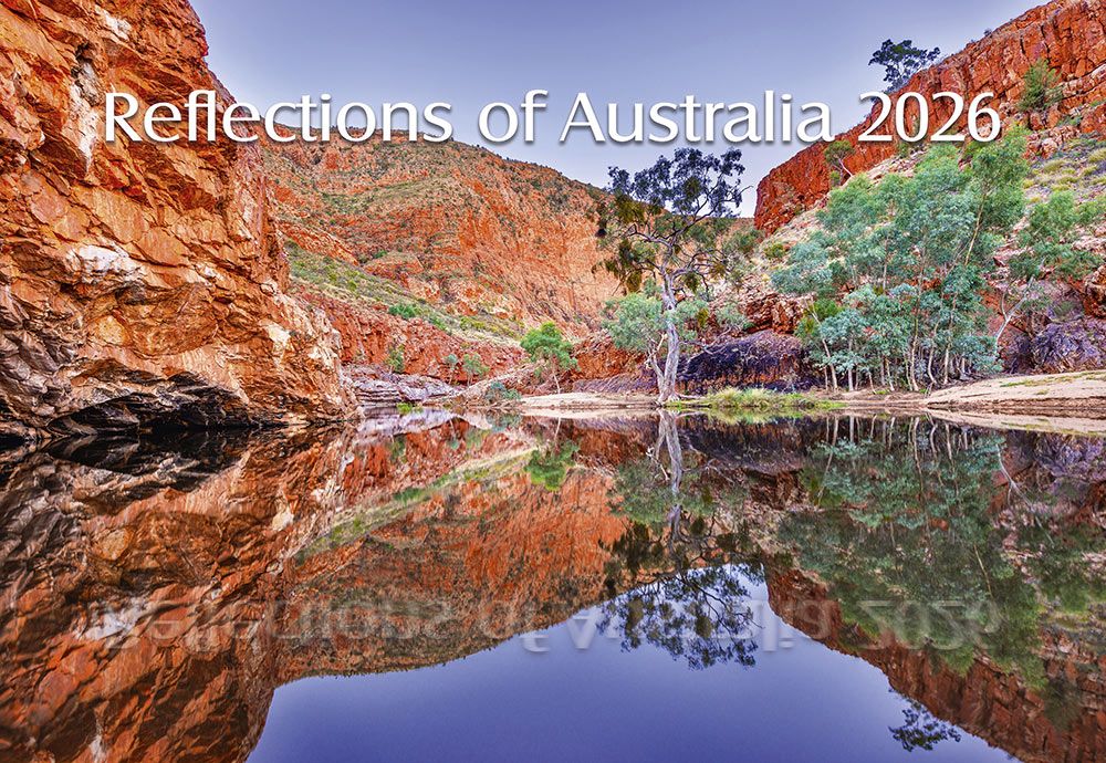 CALENDAR 2026 EASY2C A4 STITCHED REFLECTIONS OF AUST