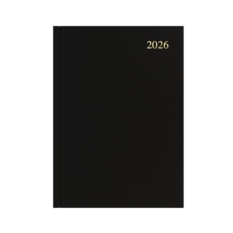 DIARY 2026 COLLINS ESSENTIAL A4 ESSA41.99 1DTP BLACK