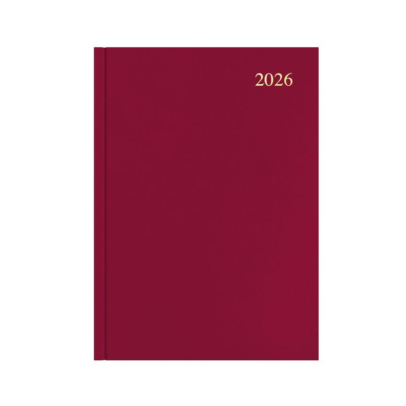 DIARY 2026 COLLINS ESSENTIAL A4 ESSA43.78 WTV MAROON