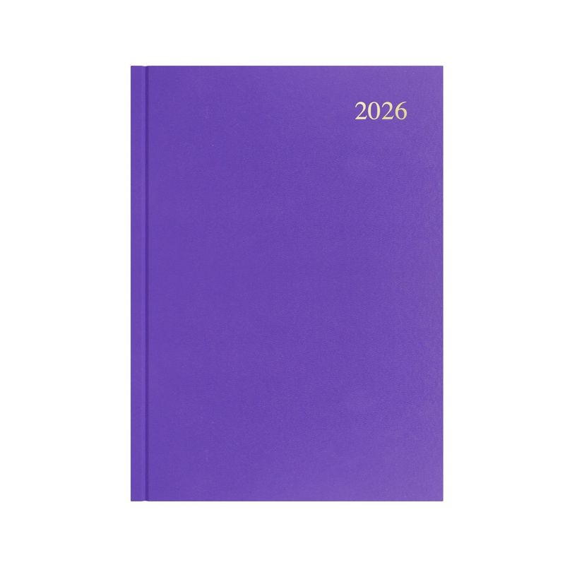 DIARY 2026 COLLINS ESSENTIAL A4 ESSA43.55 WTV PURPLE