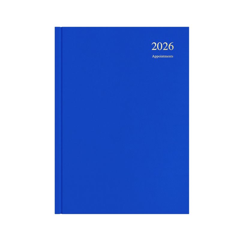 DIARY 2026 COLLINS ESSENTIAL APPT A4 ESSA41A.60 1DTP BLUE