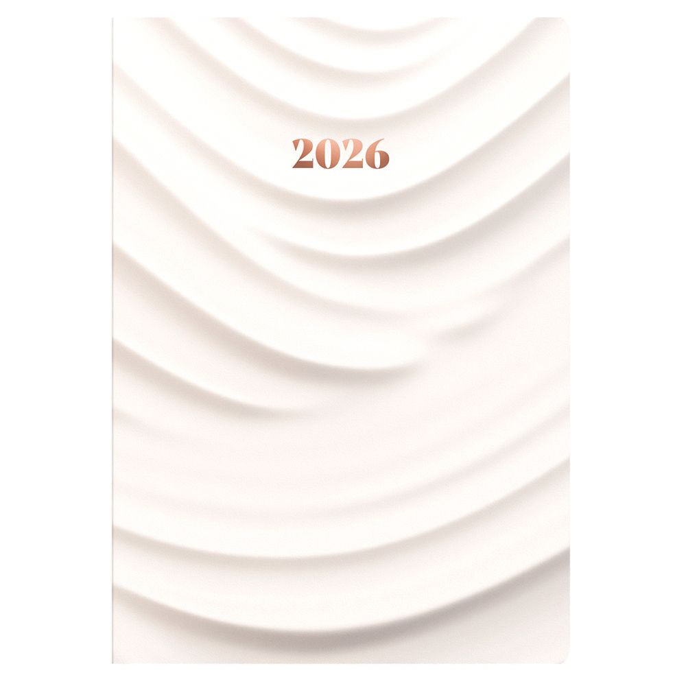 DIARY 2026 COLLINS DIMENSIONAL SURFACES A5 E-DS153.ST RECY WTV STRIPED