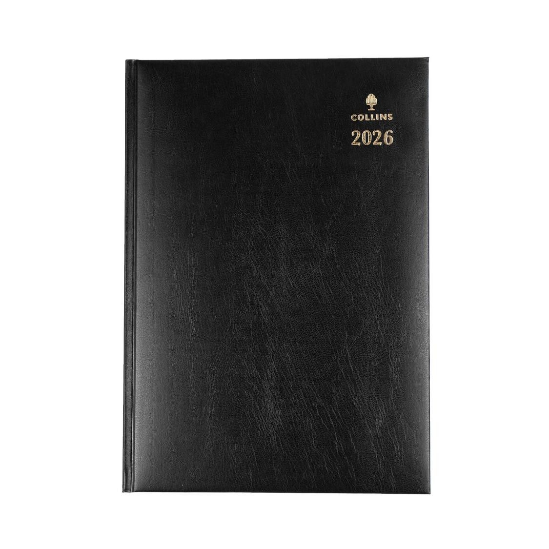 DIARY 2026 COLLINS STERLING A4 344.P99 WTV BLACK