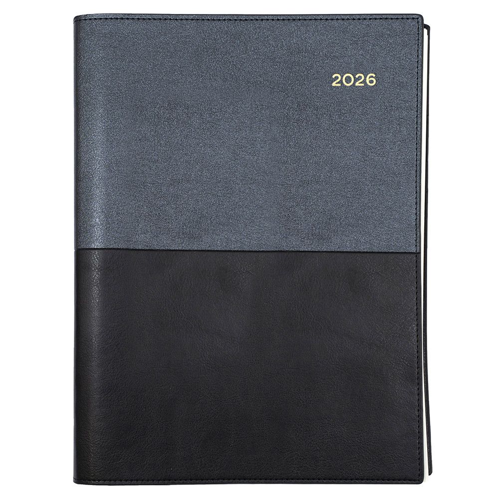 DIARY 2026 COLLINS VANESSA A5 385.V99 WTV BLACK