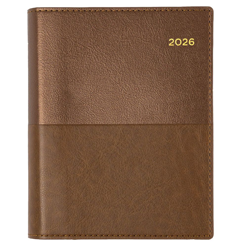 DIARY 2026 COLLINS VANESSA A6 165.V90 1DTP TAN