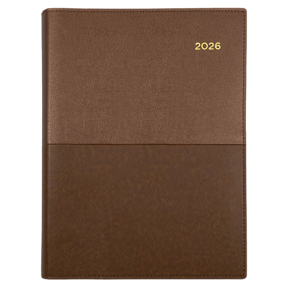 DIARY 2026 COLLINS VANESSA A4 345.V90 WTV TAN