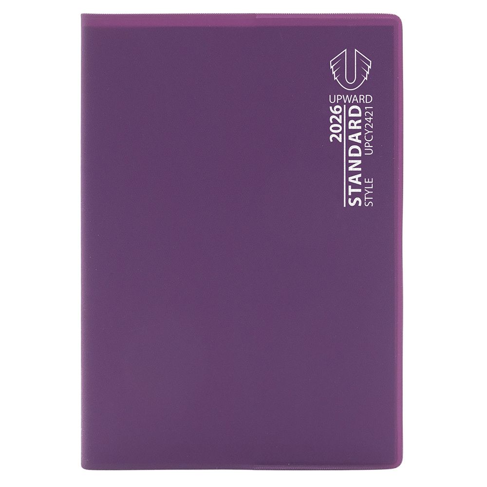 DIARY 2026 UPWARD STANDARD A6 2421 PVC WTV PURPLE