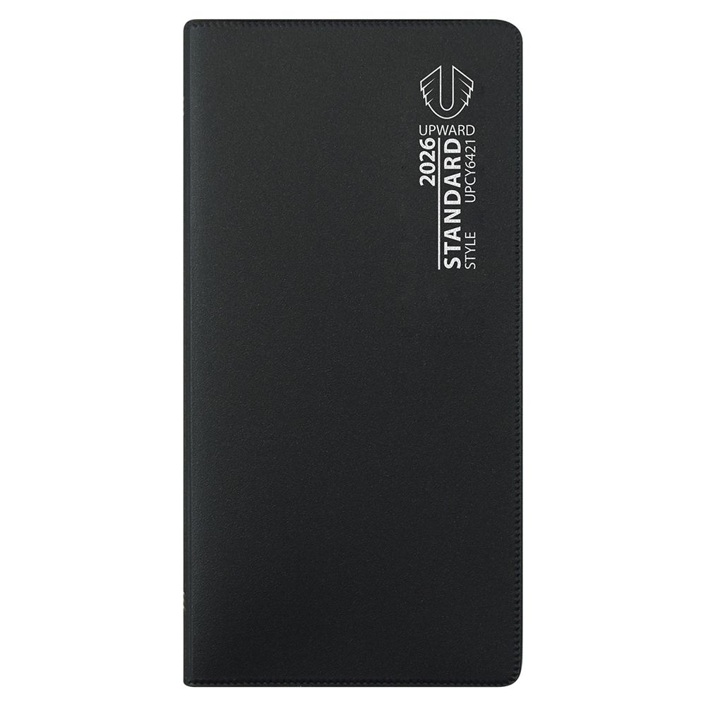 DIARY 2026 UPWARD STANDARD A6/7 6421 PVC WTV BLACK
