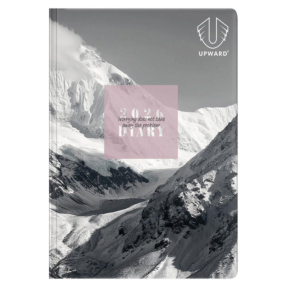 DIARY 2026 UPWARD FASHION A6 2426 PRINTED H/C WTV MOUNTAIN