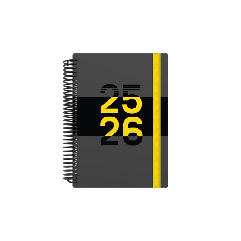 DIARY FINANCIAL YEAR 25-26 DELTA A5 AUG 25-AUG 26 APPT FP51M.45 DTP YELLOW