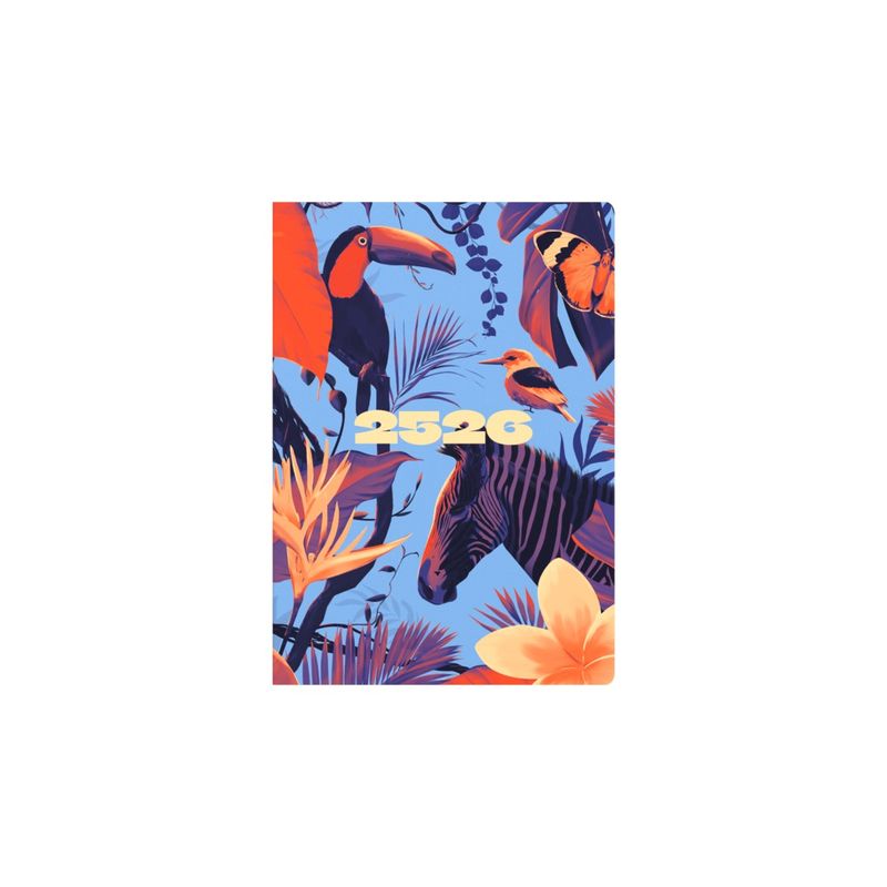 DIARY FINANCIAL YEAR 25-26 MAXIMALISM A5 GP153M.60 WTV TOUCAN
