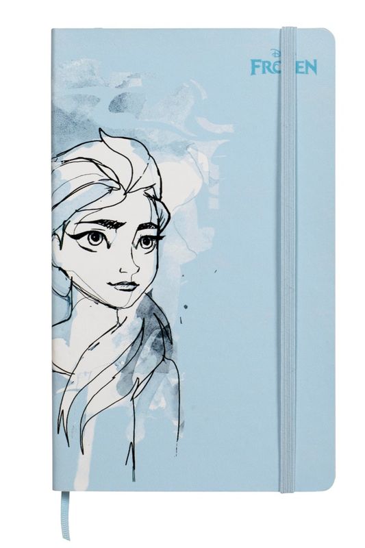 JOURNAL  SPIRAX 127X209 FROZEN 2 ELSA ELASTIC CLOSURE CASEBOUND 90GSM 192PG