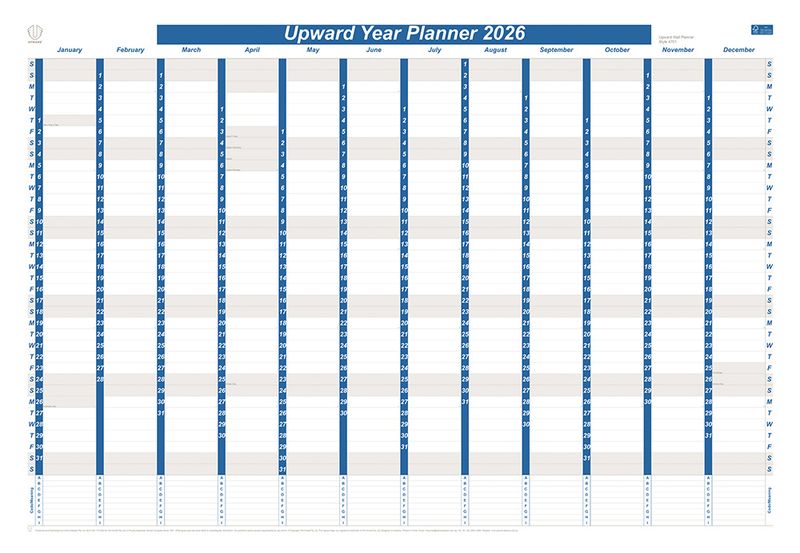 PLANNER 2026 UPWARD 1005X685MM PAPER