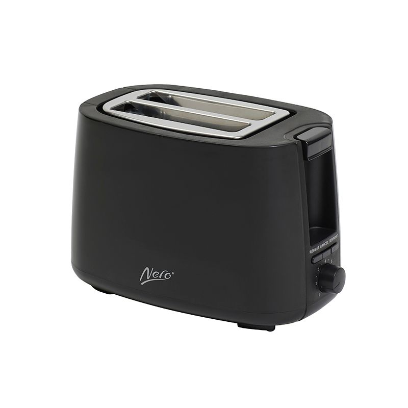 TOASTER NERO 2 SLICE BLACK