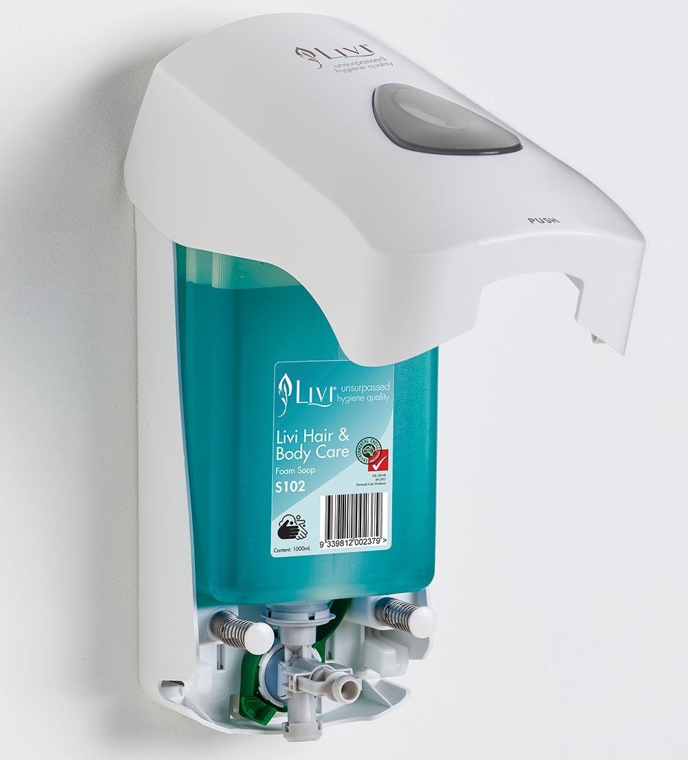 SOAP & SANITISER DISPENSER LIVI 1 LITRE
