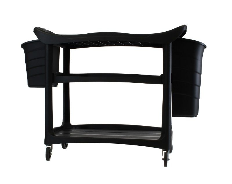 BUCKET COMPASS 56L LARGE FOR 3 SHELF CART 722495B BLACK