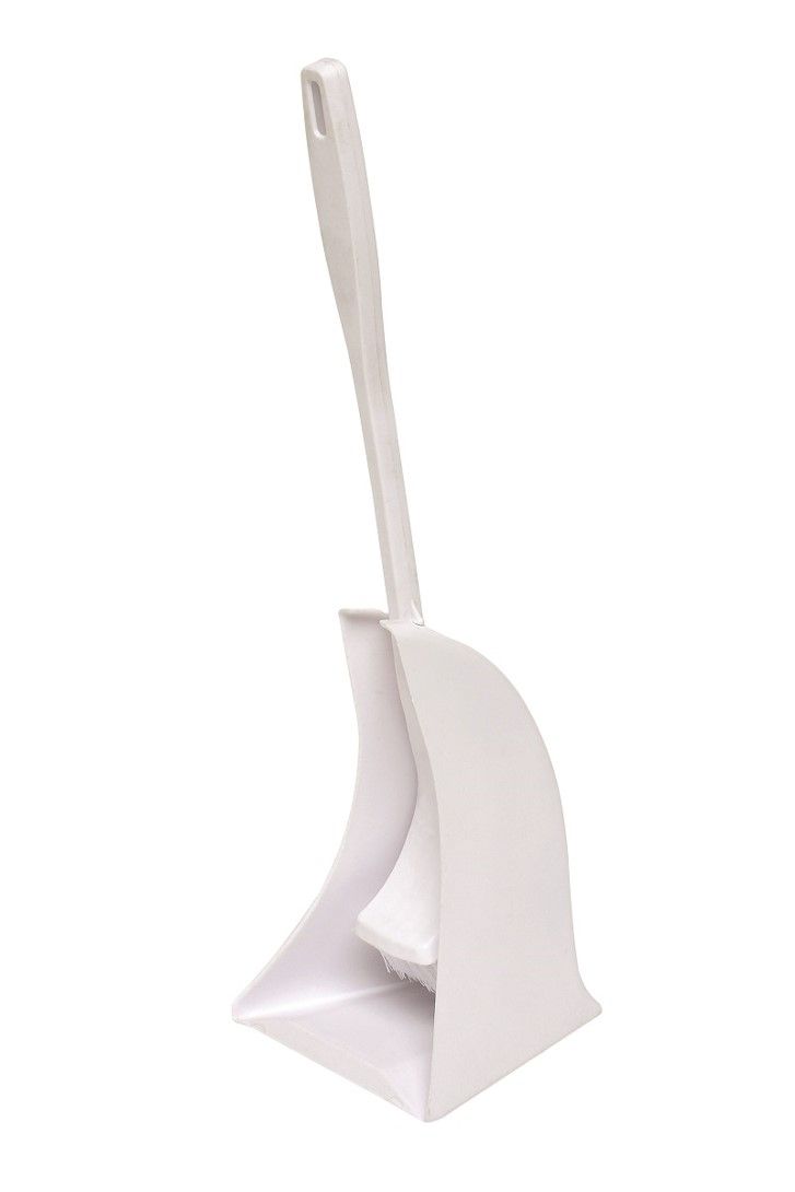 TOILET BRUSH COMPASS PLASTIC WHITE