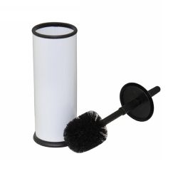 TOILET BRUSH COMPASS POWDER COATED WHITE