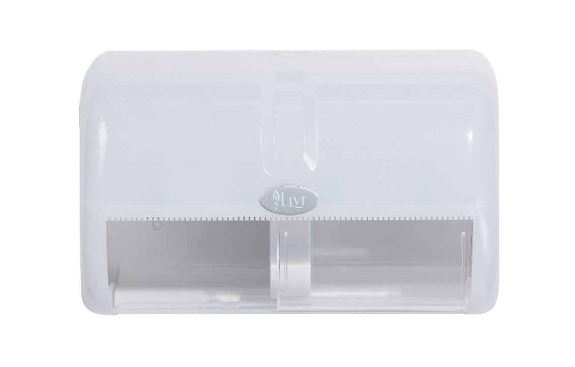 TOILET ROLL DISPENSER LIVI TWIN SIDE BY SIDE