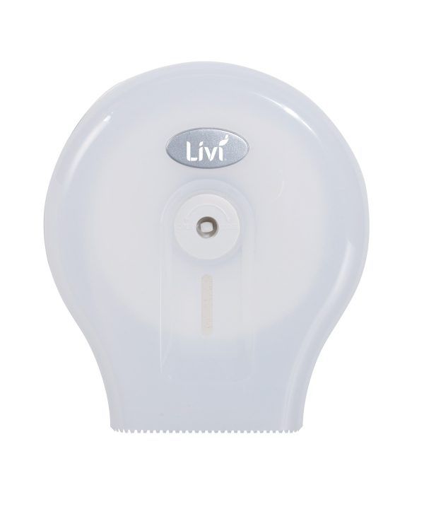 TOILET ROLL DISPENSER LIVI SINGLE WHITE