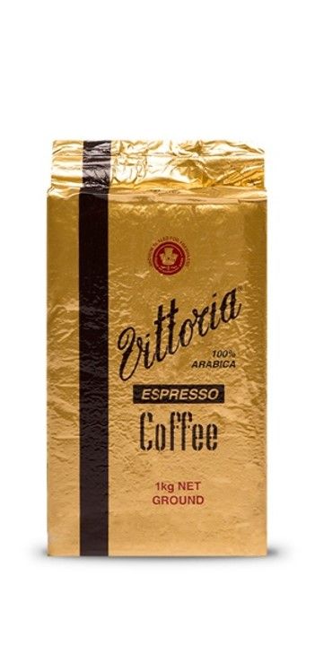 COFFEE GROUND VITTORIA 1KG ESPRESSO GOLD