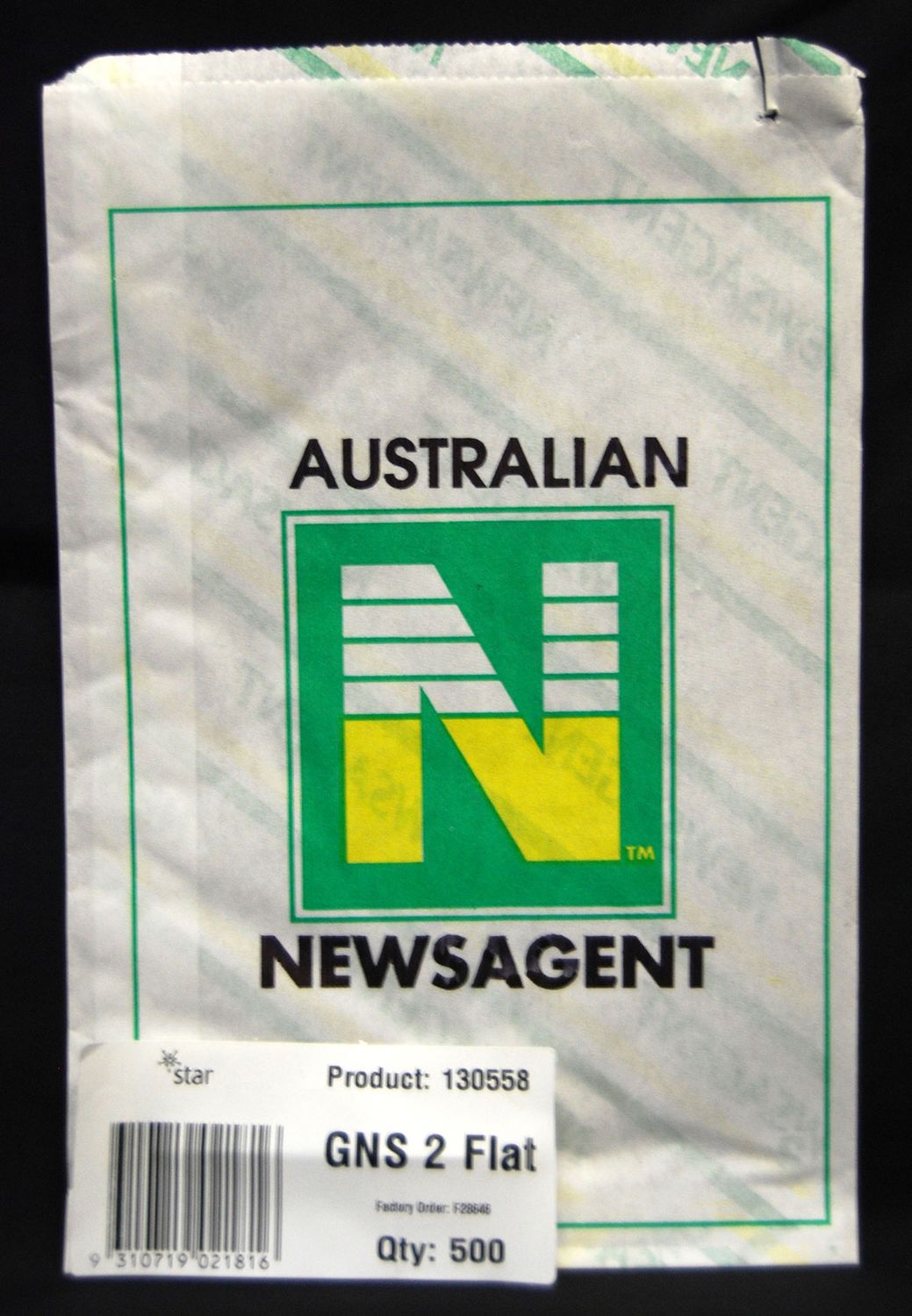 BAGS PAPER NEWSAGENT NO.2 165 X 240 PK500