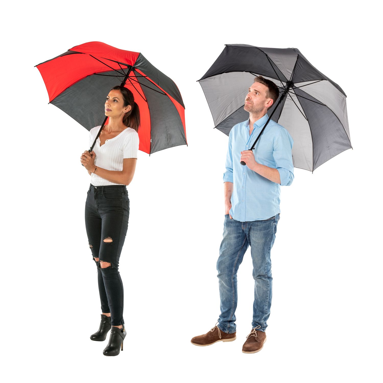 UMBRELLA BRELLERZ SPORTS GOLF IN FLOOR DISPLAY STAND