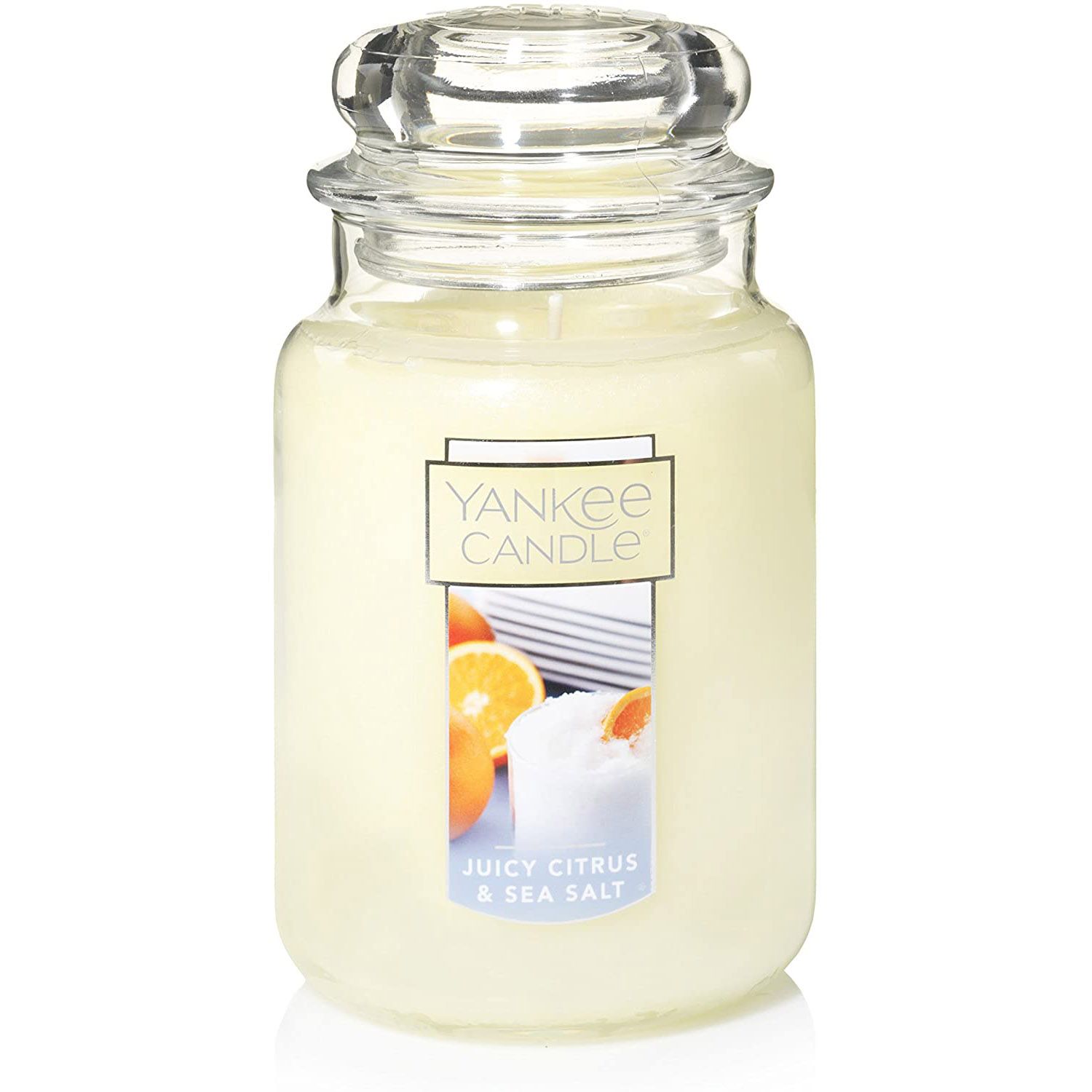 CANDLE YANKEE CLASSIC LARGE JAR JUICY CITRUS & SEA SALT