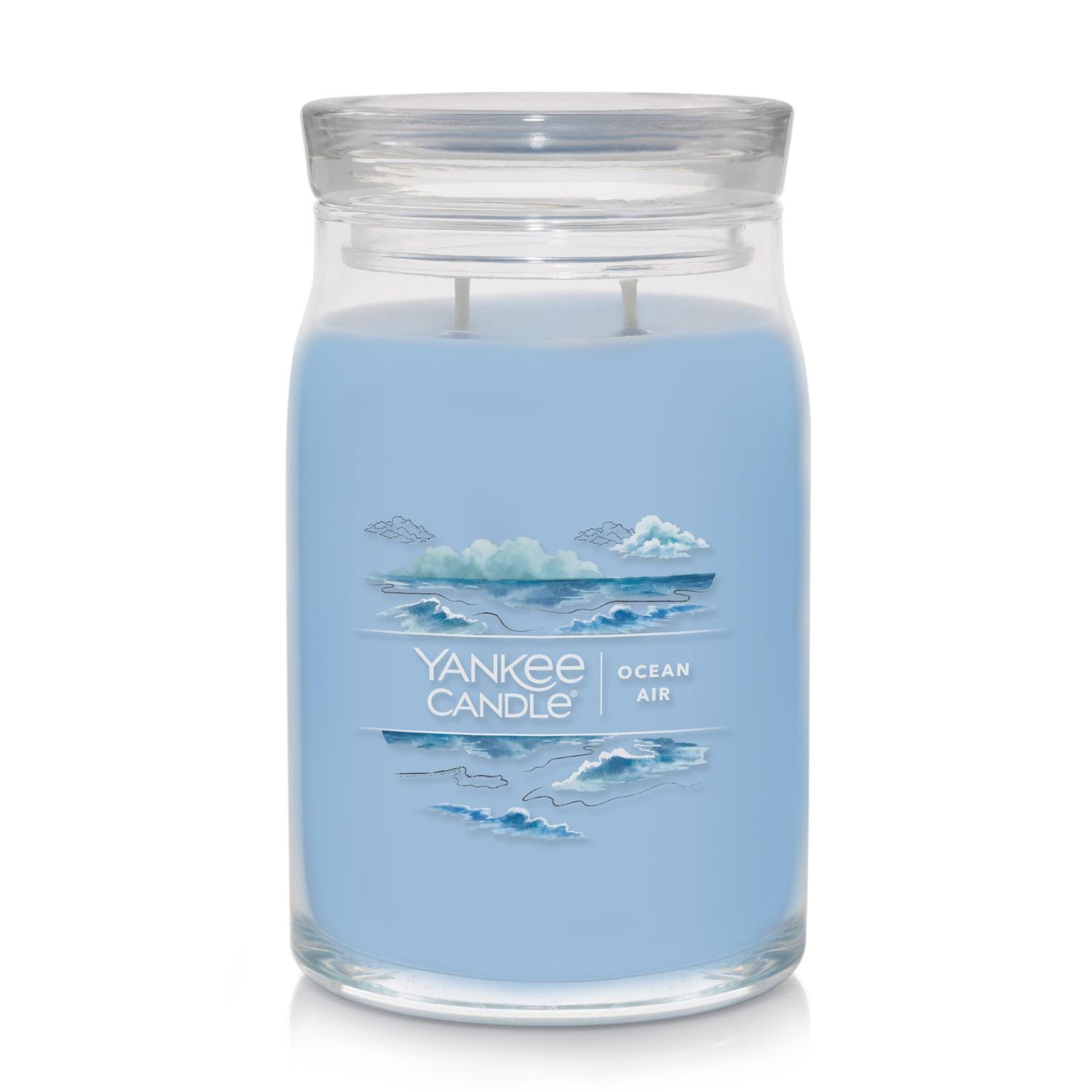 CANDLE YANKEE SIGNATURE LARGE JAR OCEAN AIR