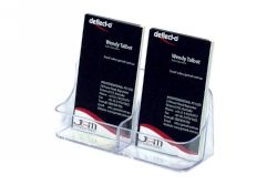 SP- DEFLECT-O BUSINESS CARD HOLDER VERTICAL 2 POCKET 70401