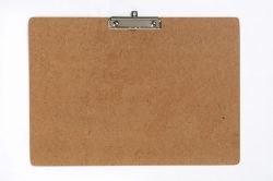CLIPBOARD MARBIG A3 MASONITE L/SCAPE FLAT CLIP