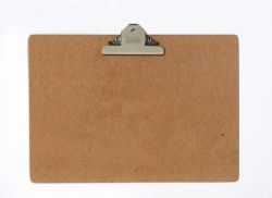 CLIPBOARD MARBIG A3 MASONITE L/SCAPE BULLDOG CLIP