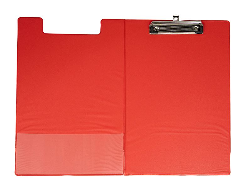 CLIPFOLDER GNS A4 WITH POCKET RED