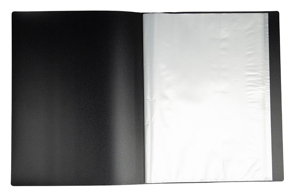 DISPLAY BOOK GNS A4 40 POCKET NON-REFILLABLE BLACK
